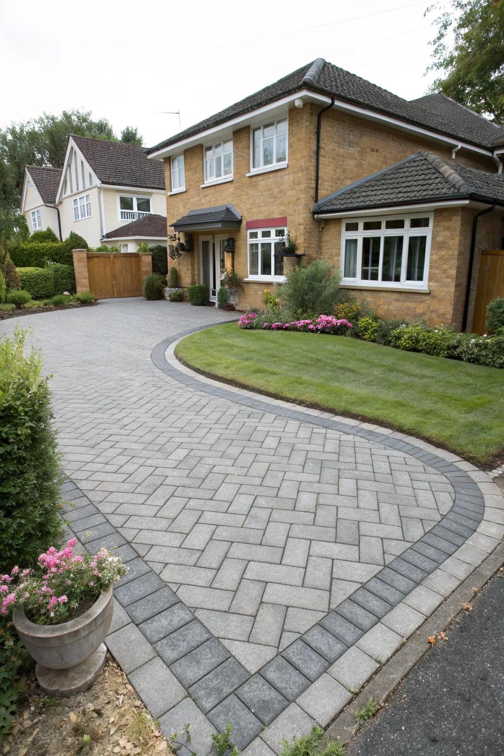 Elegant Grey Driveway Ideas To Elevate Your Home s Curb Appeal Elegant Grey Driveway Ideas To Elevate Your Home s Curb Appeal
