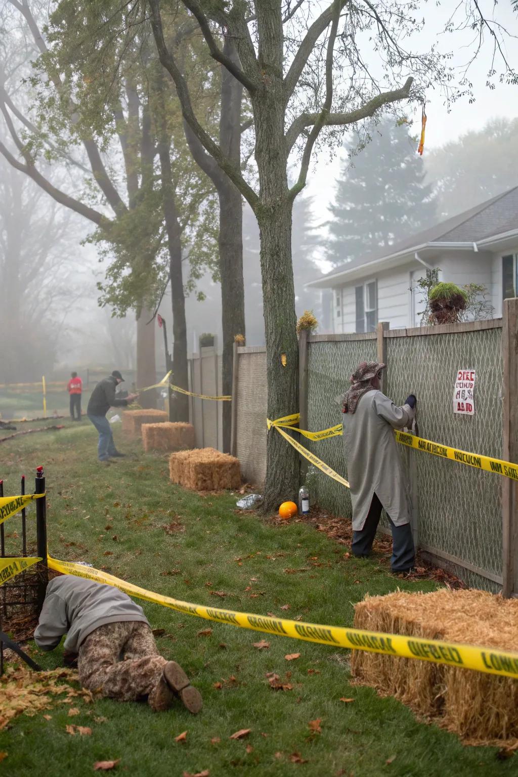 Enter the zombie zone if you dare!