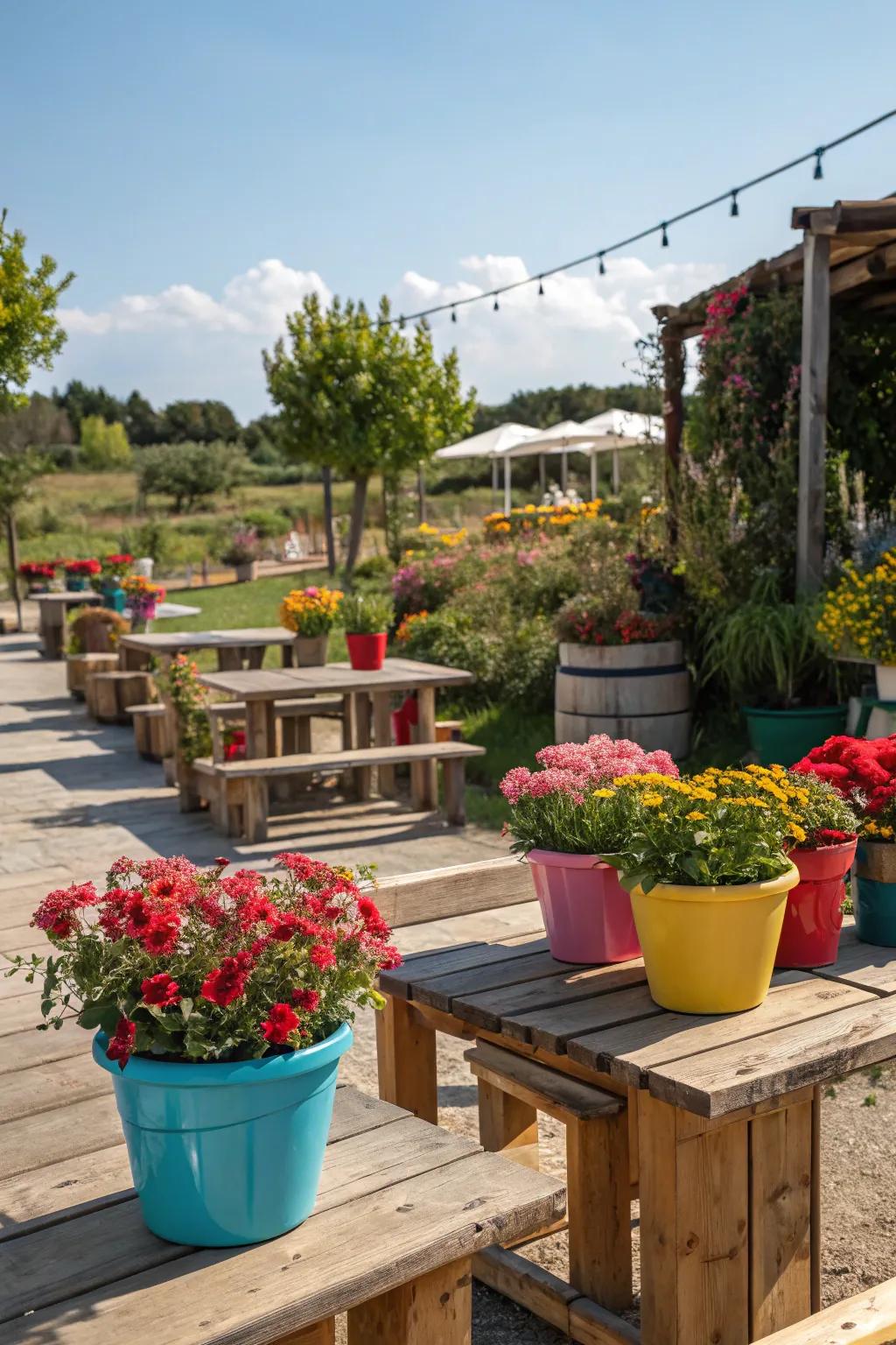 Create a stunning display area for your plants.