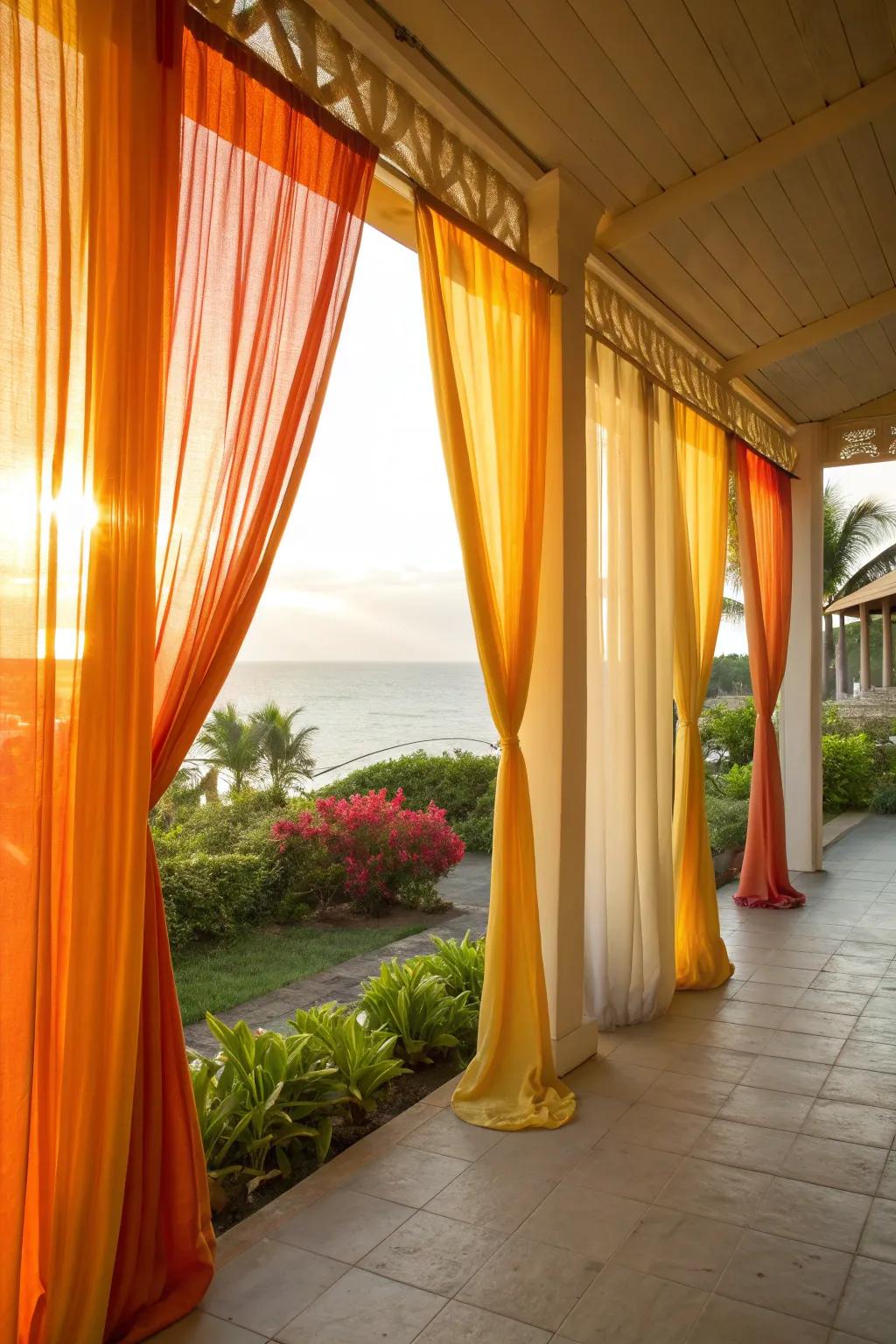Brighten up your lanai with vibrant color pops.