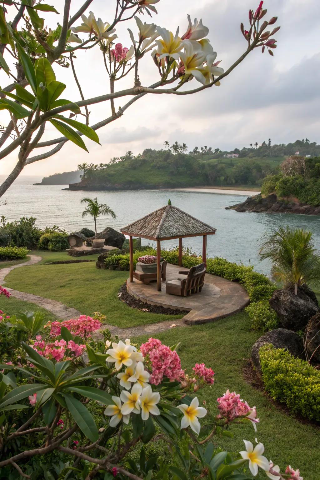 A cozy nook for relaxation amidst nature.