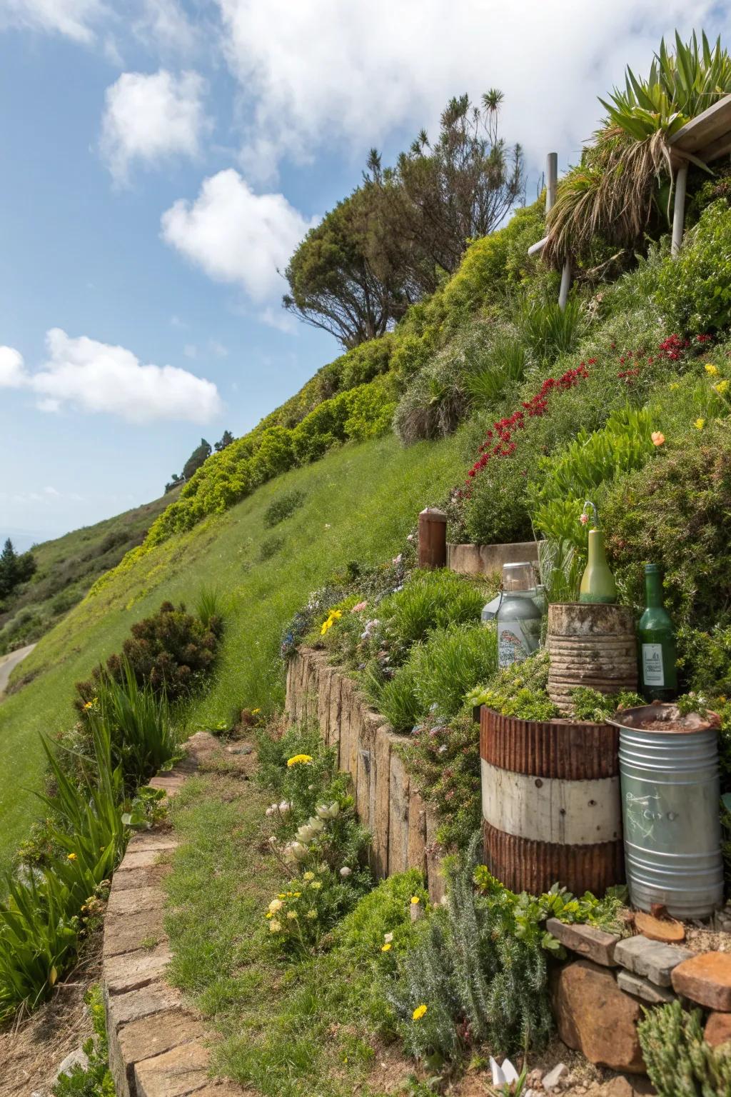 Affordable landscaping can still be breathtaking.