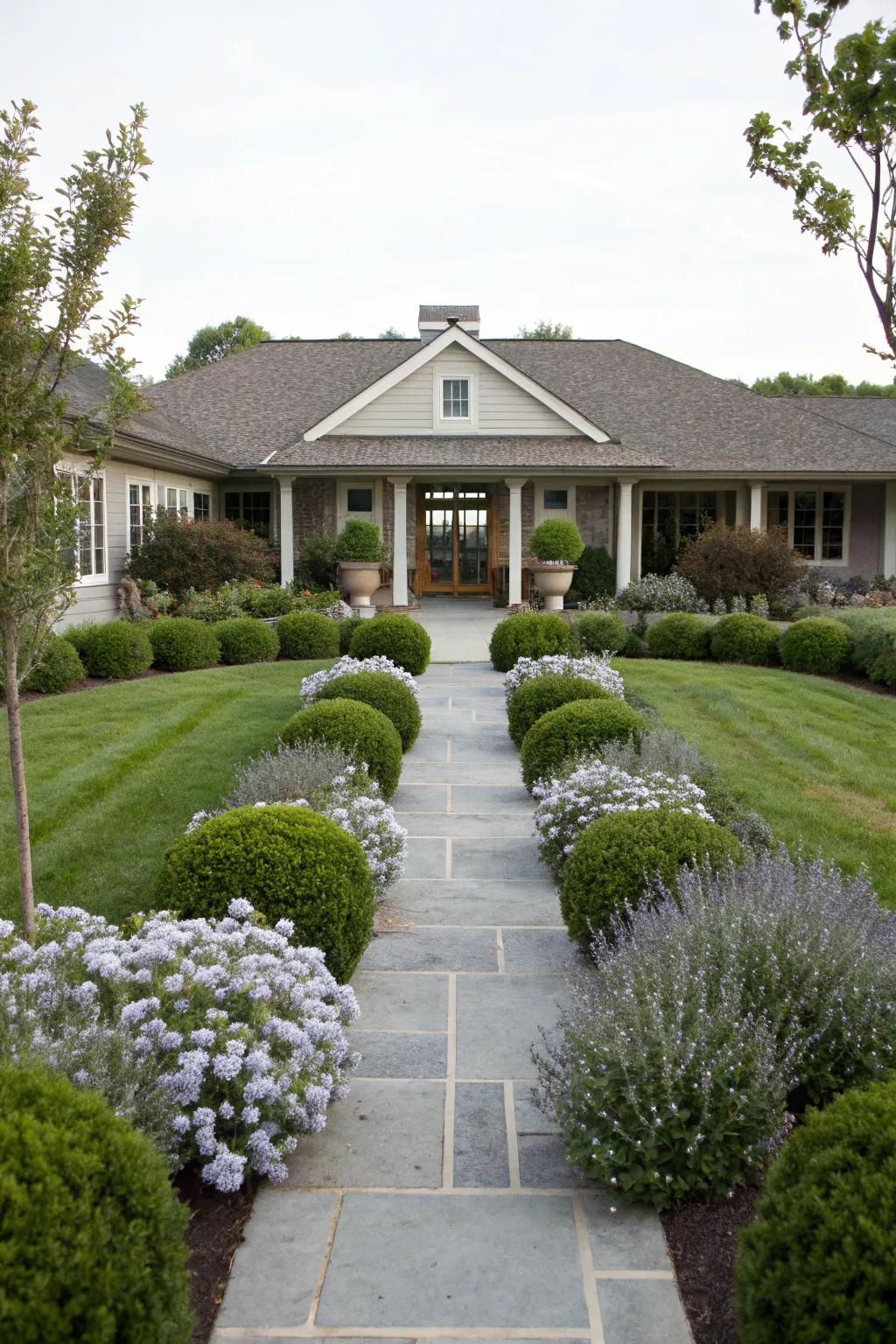 Symmetrical design offers balance and harmony