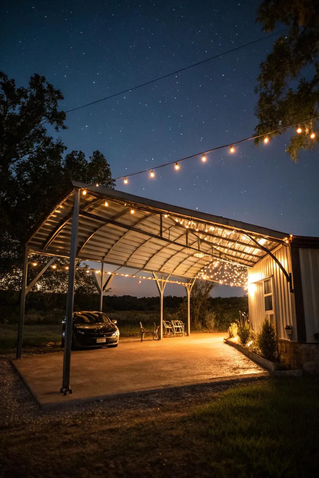 Enchant your evenings with beautiful lighting.