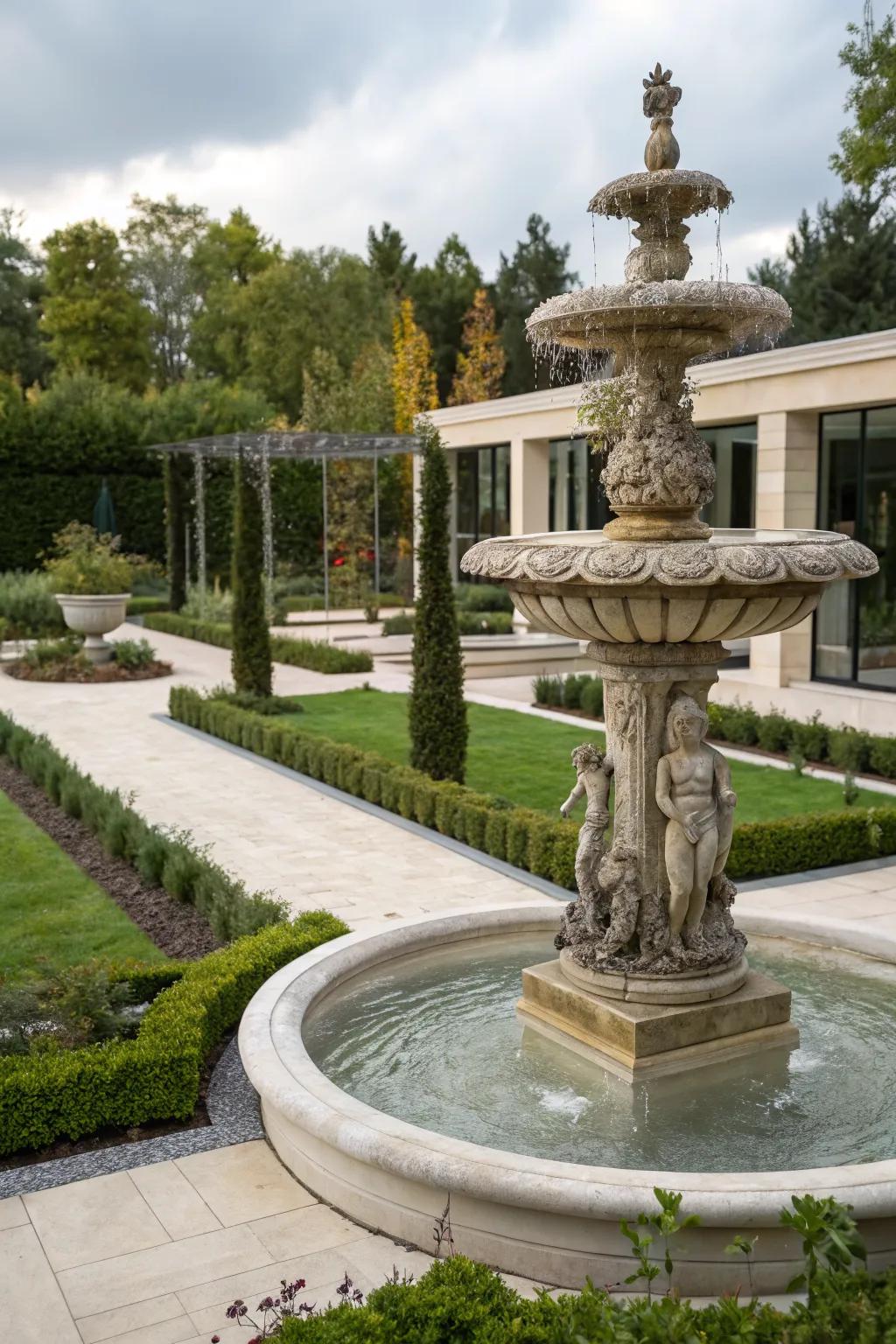 Make your fountain a stunning piece of art.