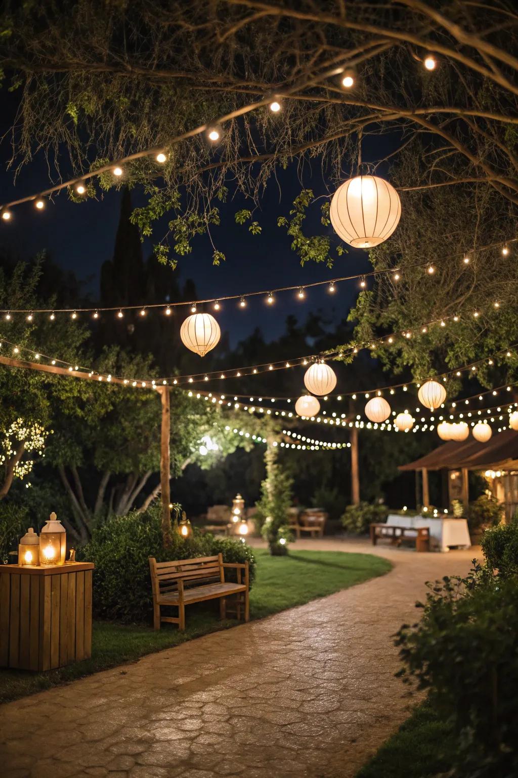 Illuminate your nights with elegant lighting that enchants.