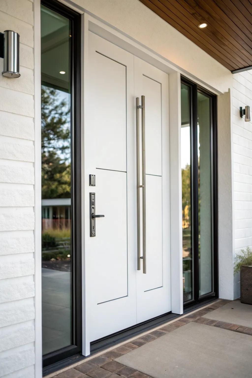 Modern touches bring a contemporary vibe.