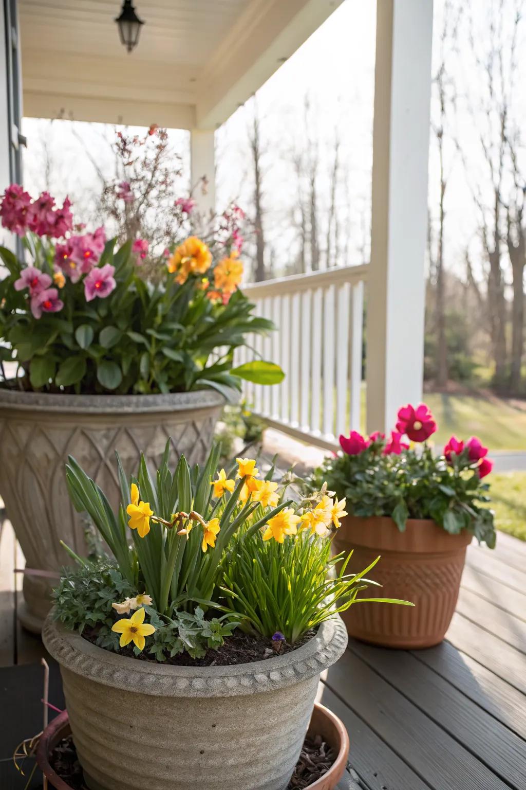 Celebrate each season with themed arrangements.
