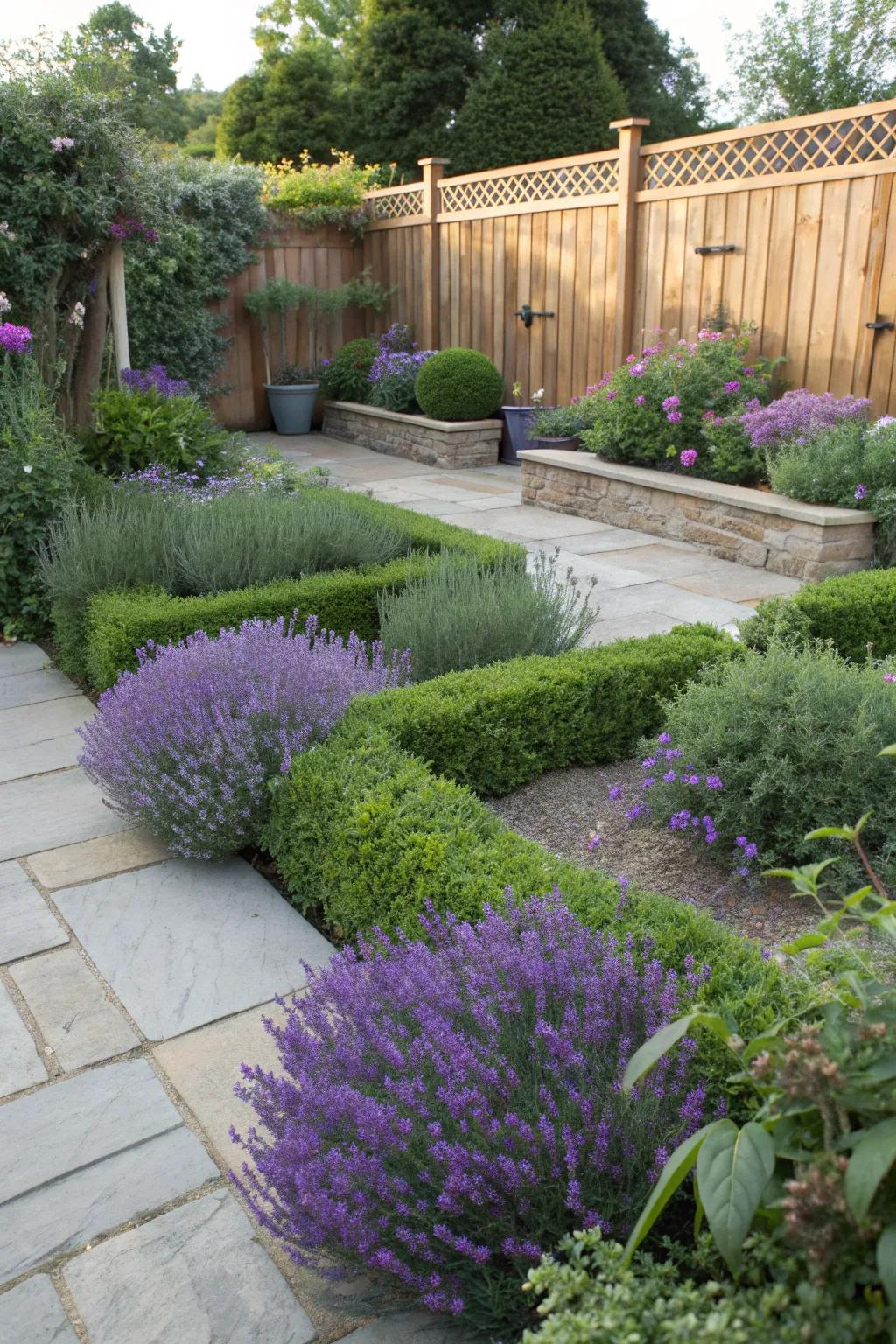 Combine different plant types for a rich tapestry of textures.
