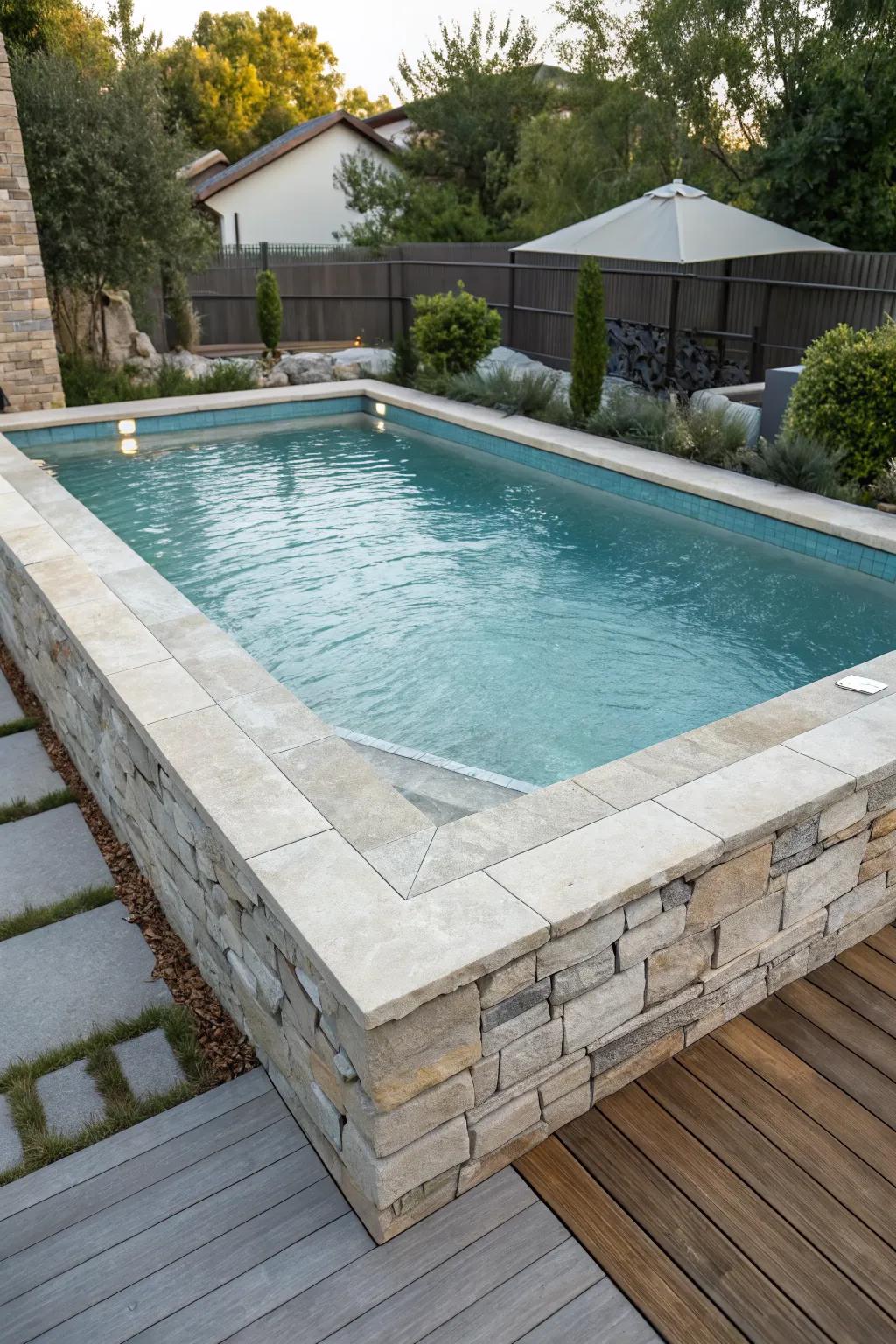 Get creative with pool surrounds for a standout design.