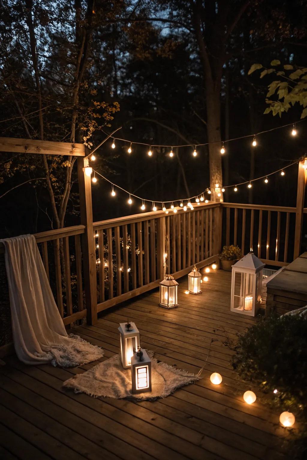 Create a magical atmosphere with enchanting lighting solutions.