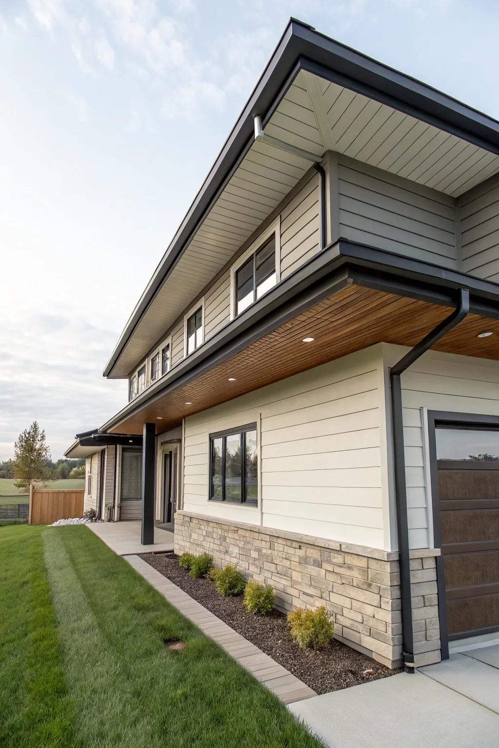 A seamless color match for a polished and unified exterior.