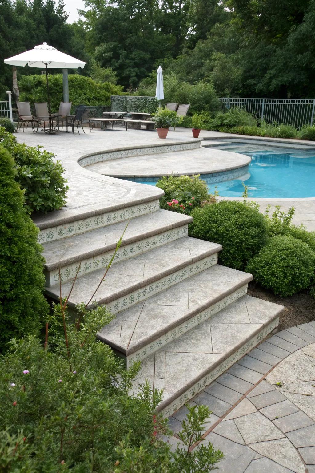 Multi-level designs offer versatile spaces for relaxation.