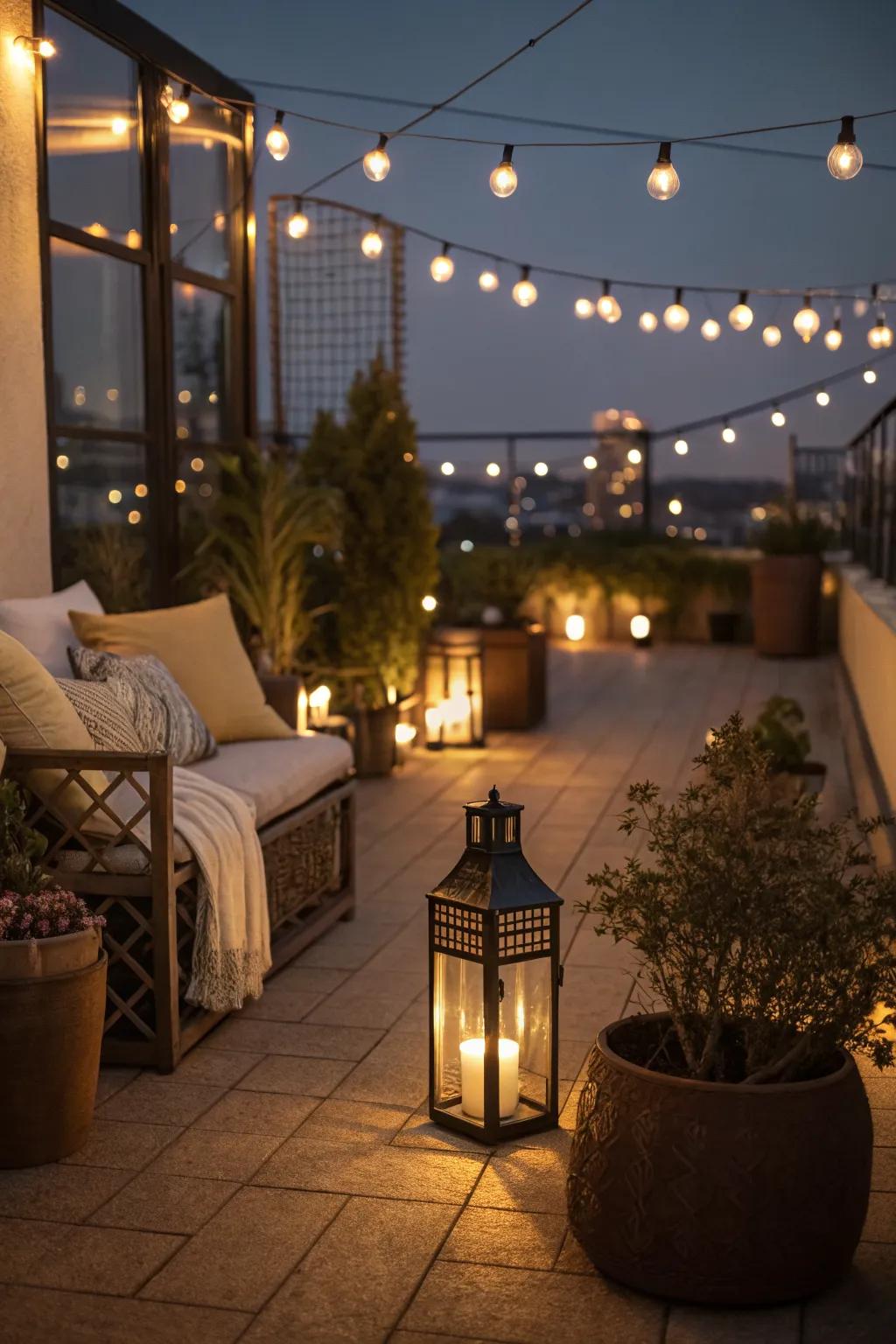 Light up your nights with charm.