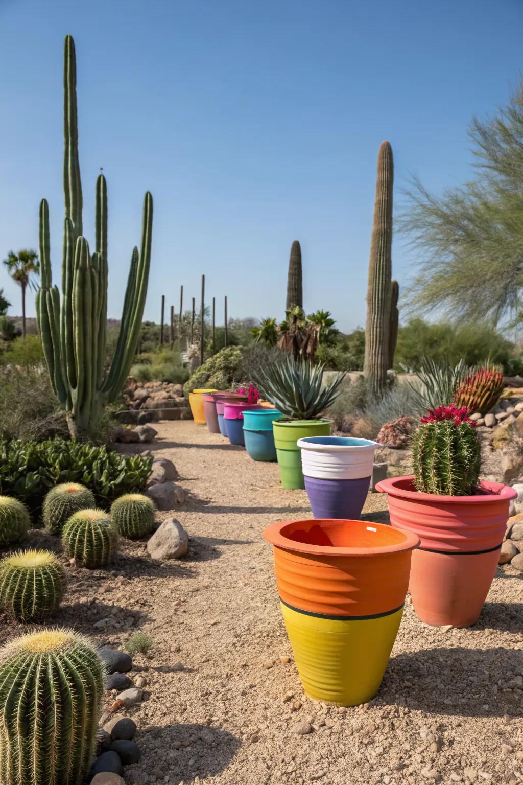 Add vibrant accents to bring your garden to life.