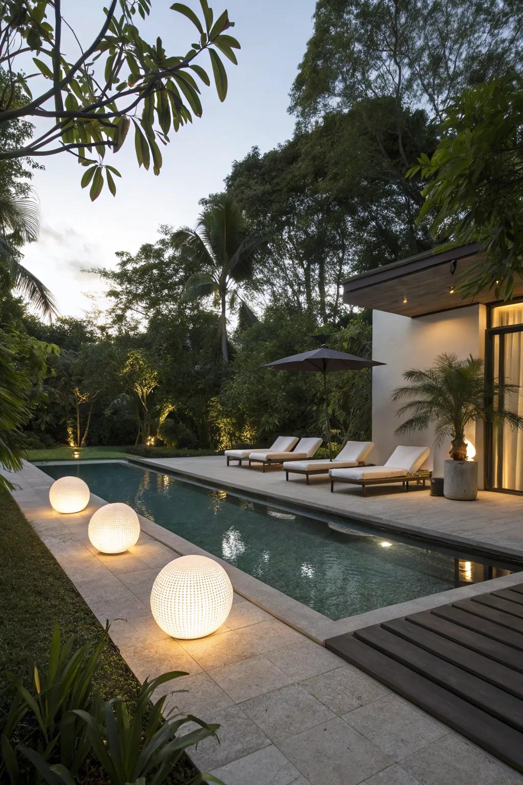 Minimalist designs offer a sleek and elegant lighting solution.
