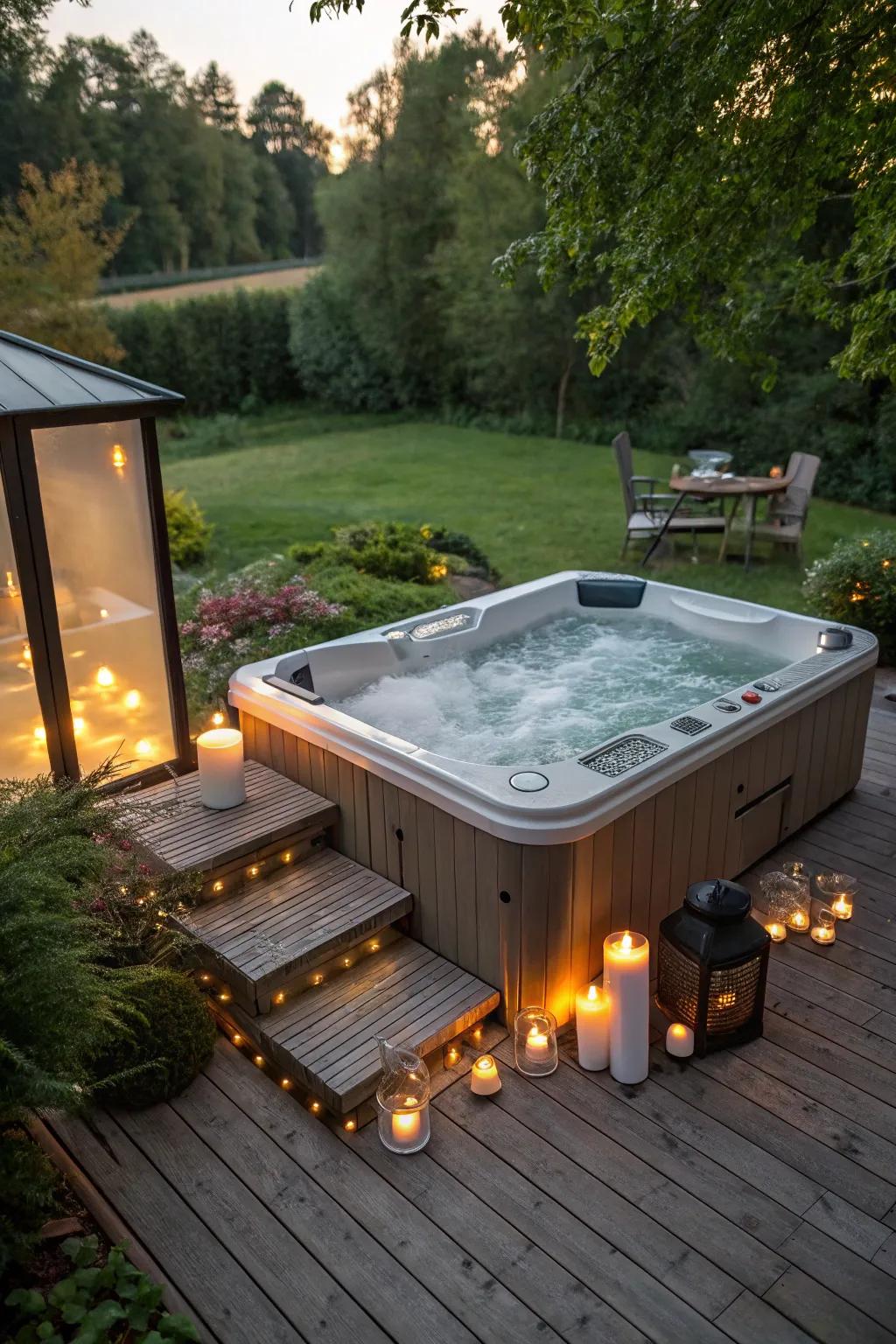 Relax and rejuvenate with a spa experience at home.