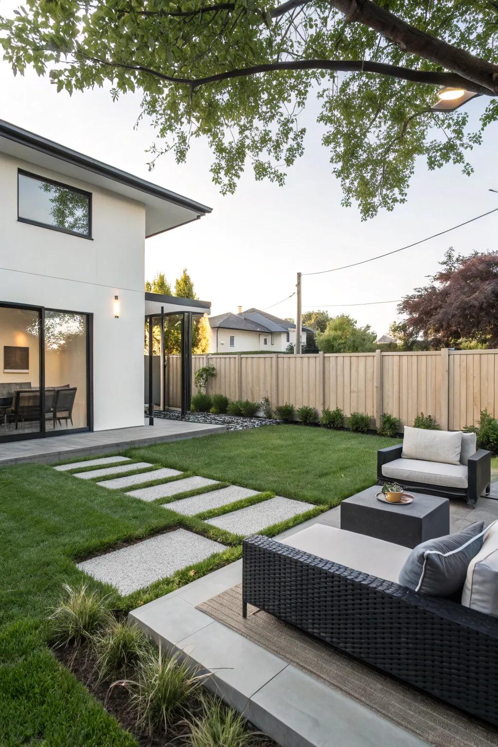 Modern design brings a sense of elegance and simplicity.