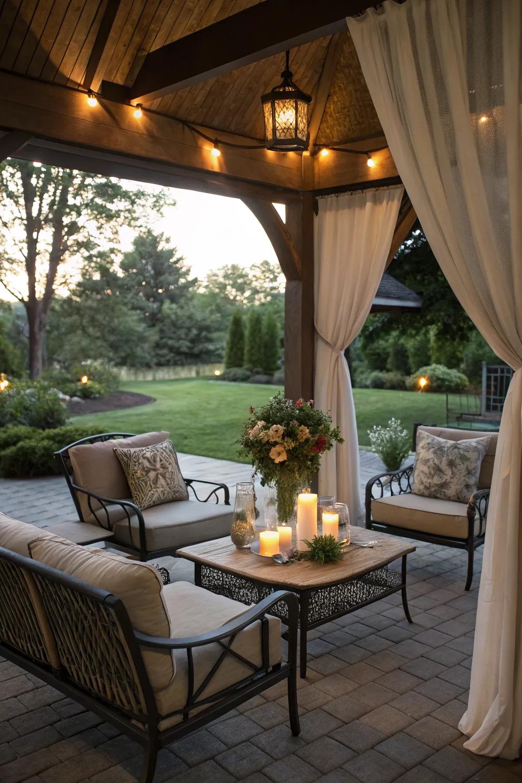 Patio covers extend your indoor living space outdoors.