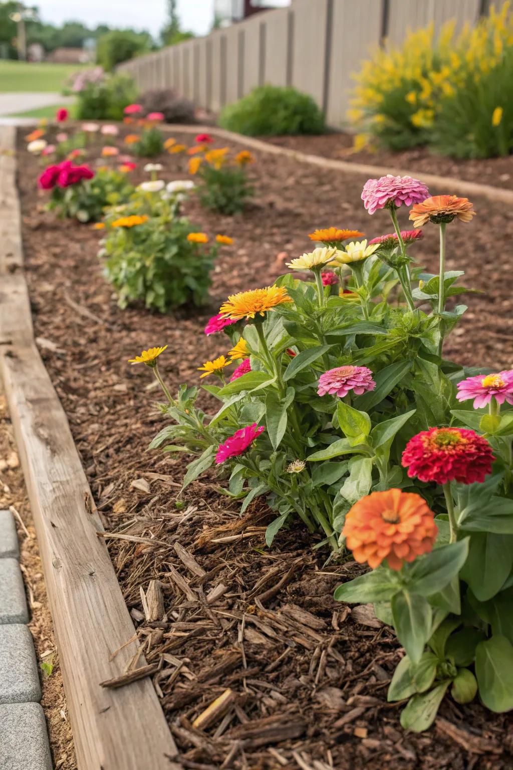 Let your garden colors shine with the perfect bark backdrop.