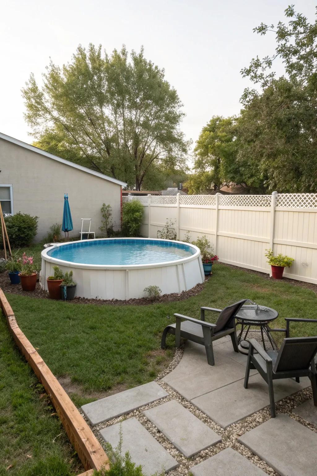 Optimize small spaces with smart pool placement.
