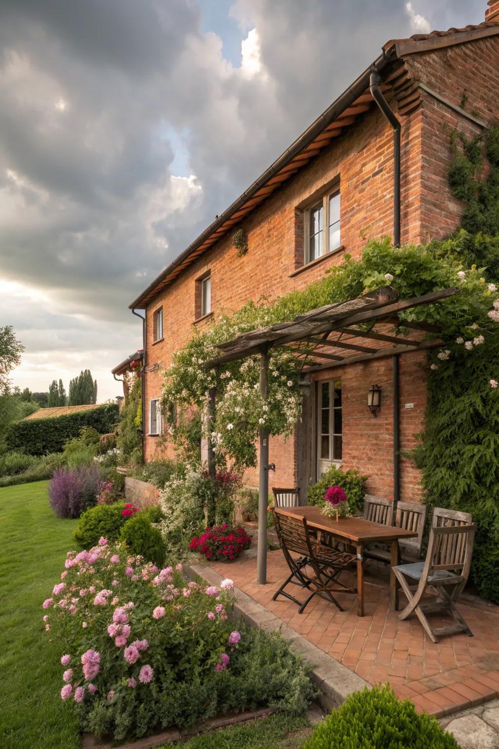 Outdoor living spaces offer a seamless indoor-outdoor transition