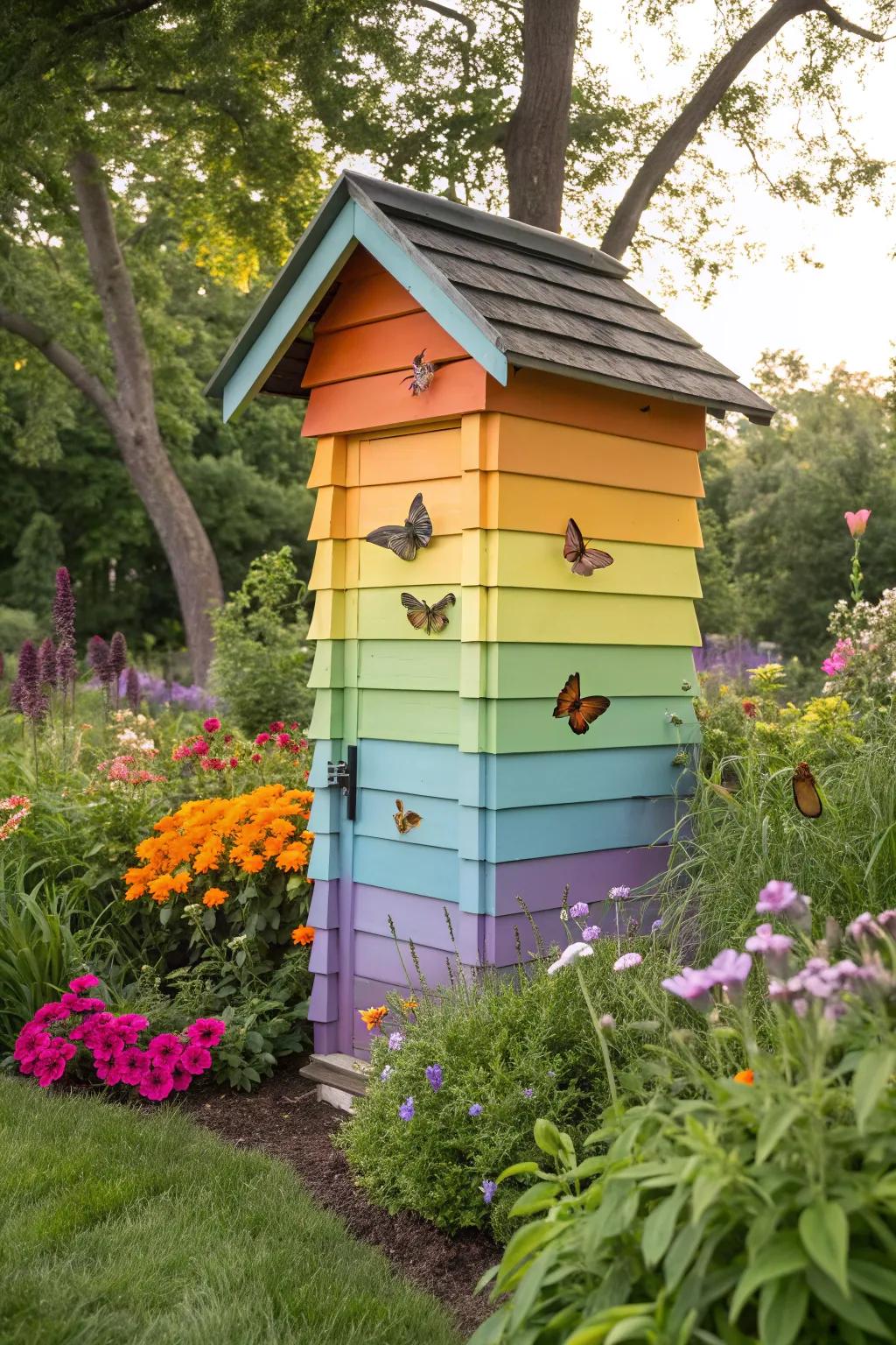 Monochrome elegance brings a subtle sophistication to your garden.