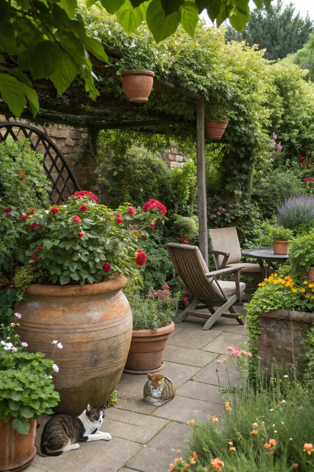 Secret hideaways for cats to retreat and relax.