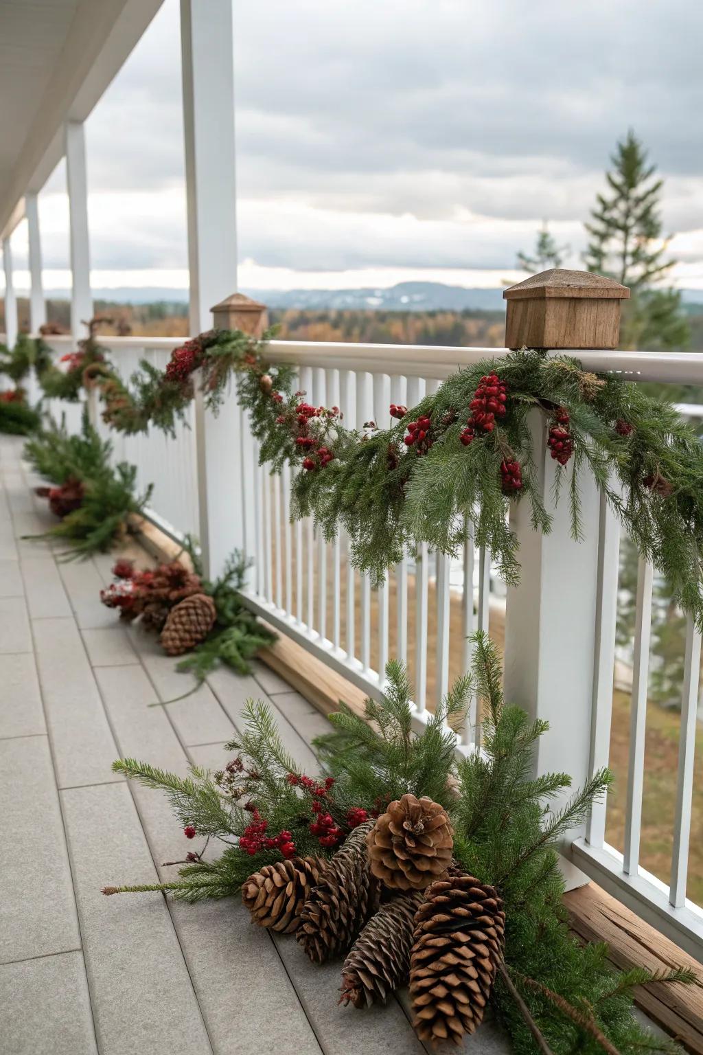 Incorporate rustic natural elements into your decor.