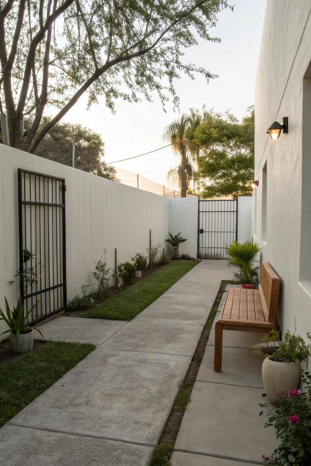 Minimalism that maximizes style and space.