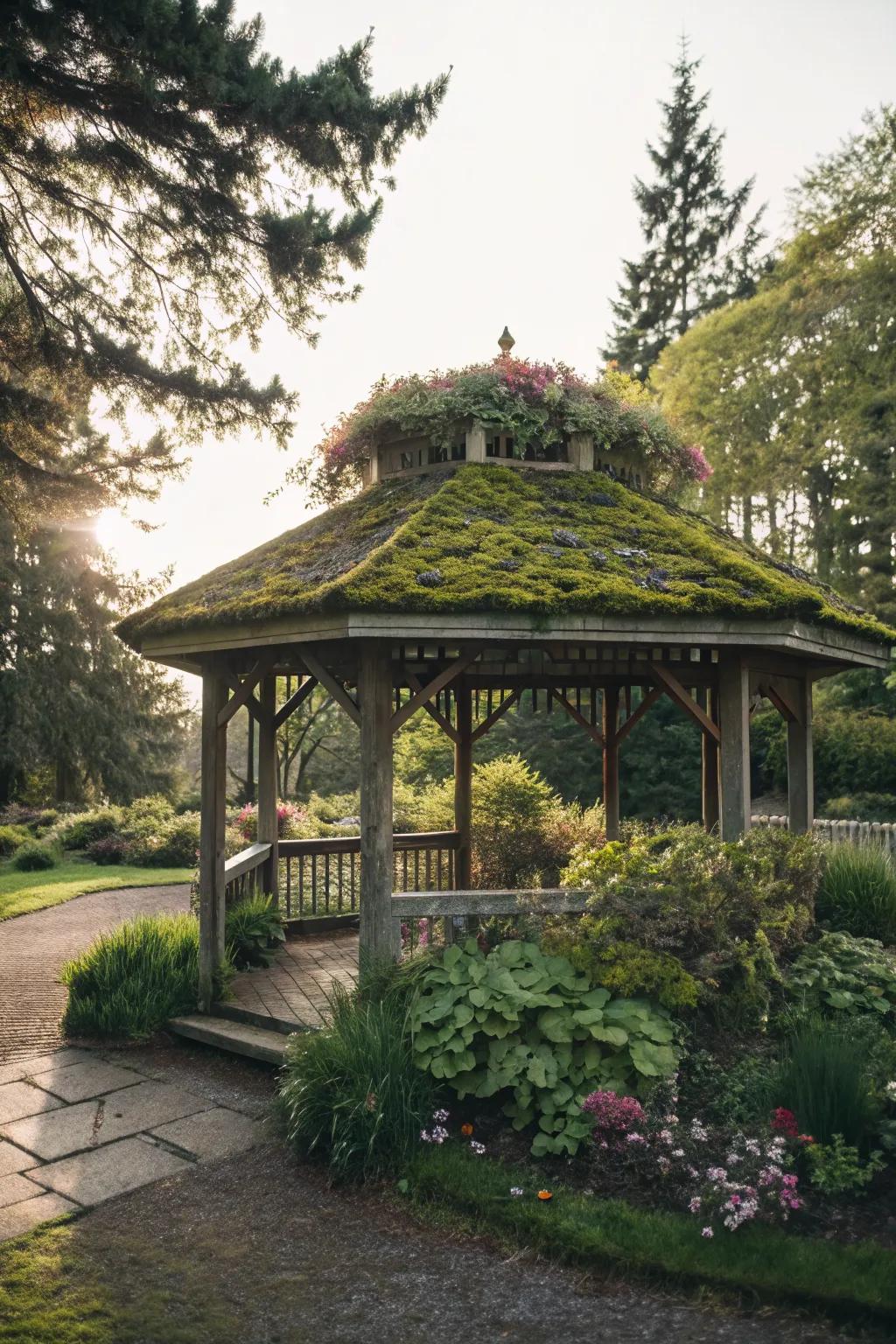 Embrace sustainability with a living roof.