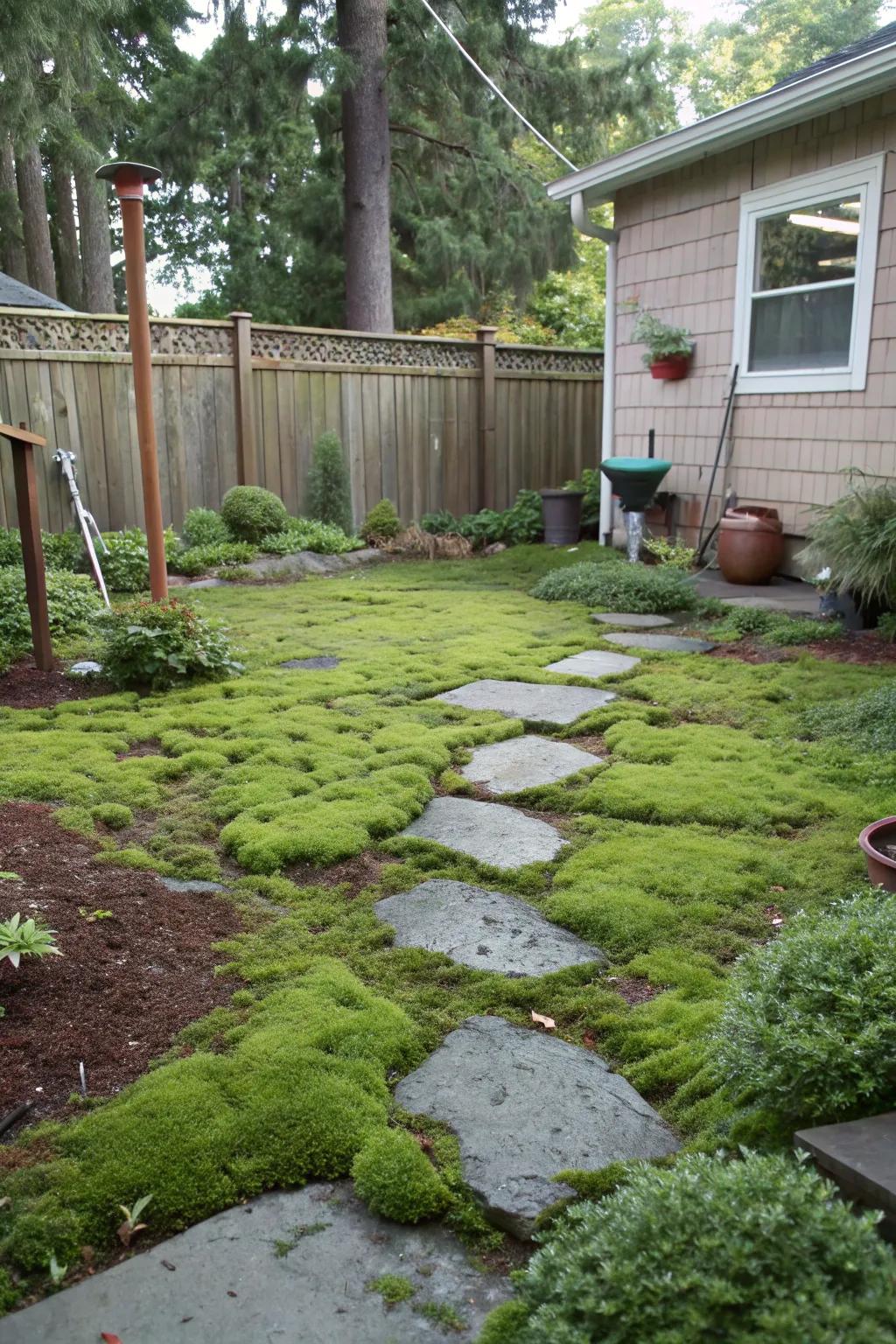 Soft ground covers for gentle play areas.