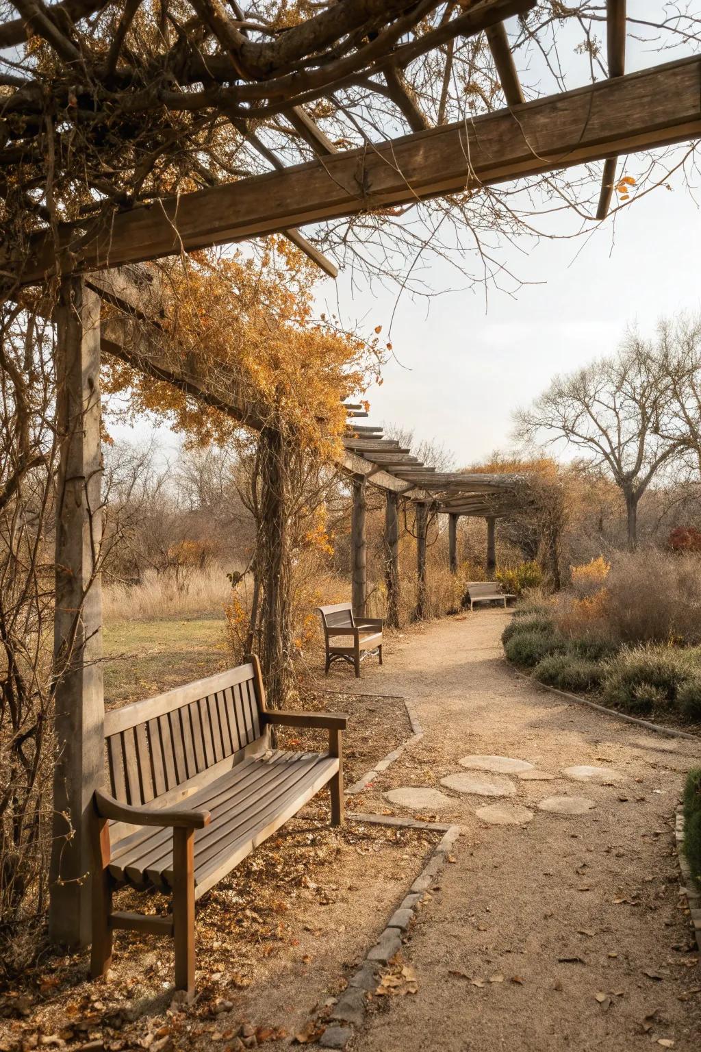 Cozy seating areas invite relaxation and enjoyment of your outdoor oasis.