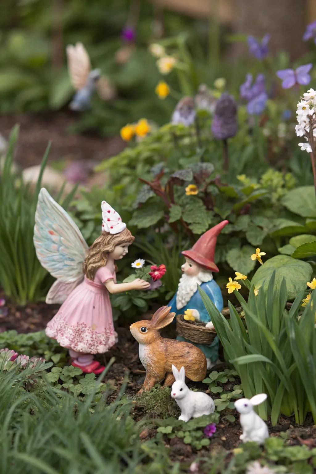 Bring magic to life with whimsical garden creatures.
