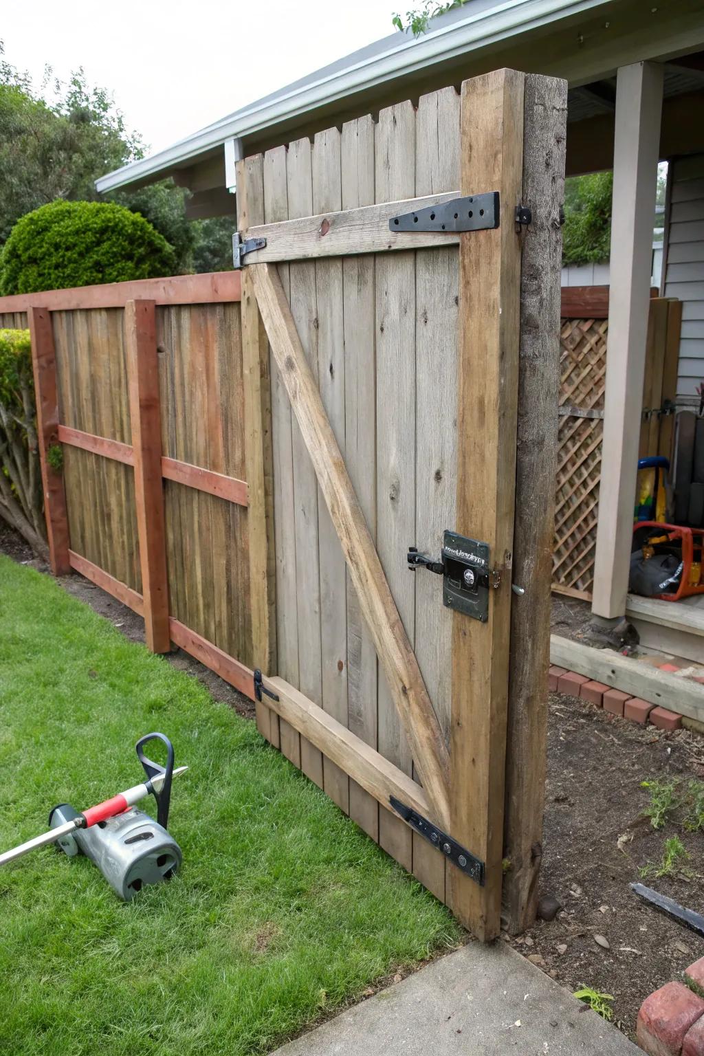 Sliding bolt latches offer simplicity and security for any gate.