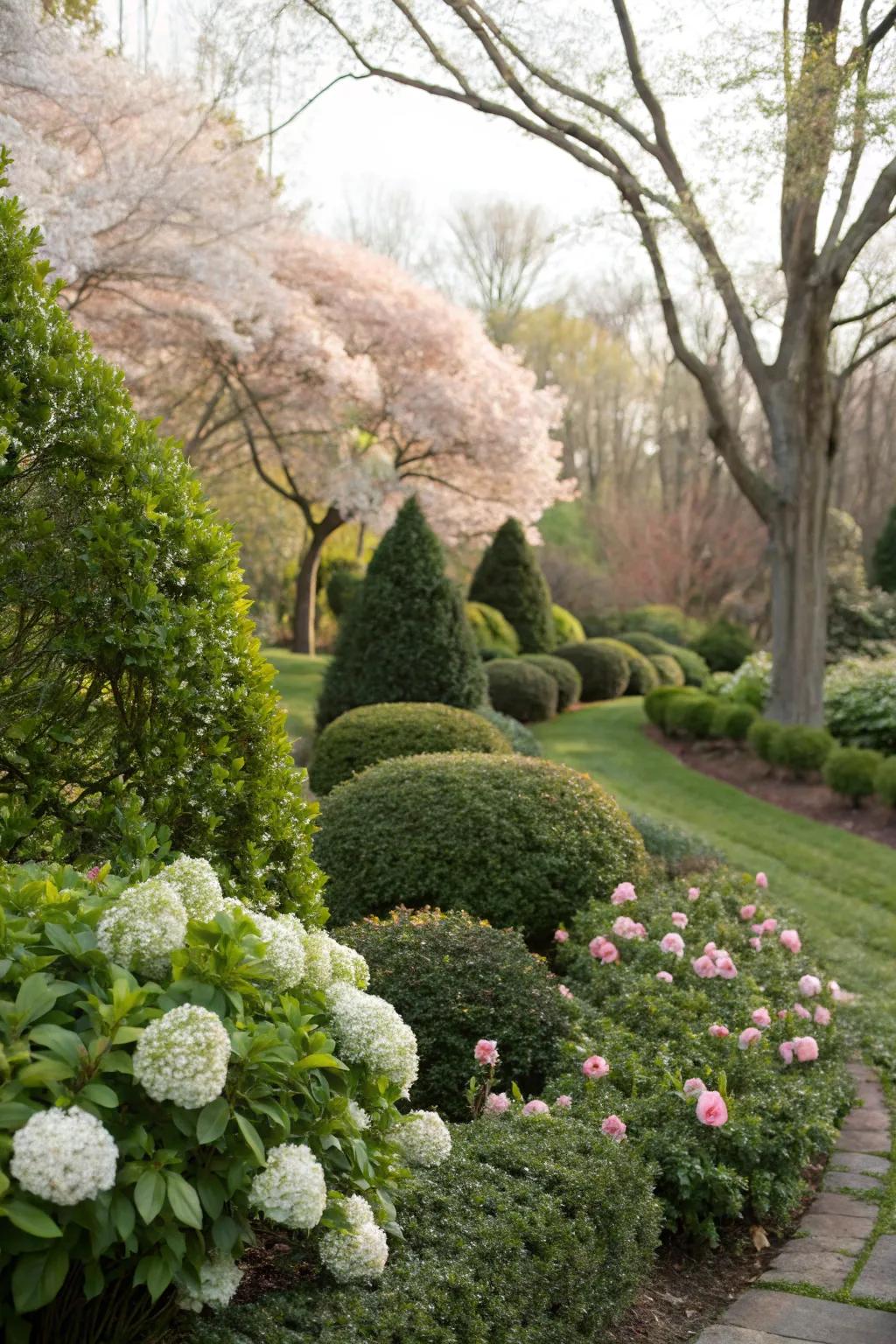 Seasonal interest keeps your garden lively.