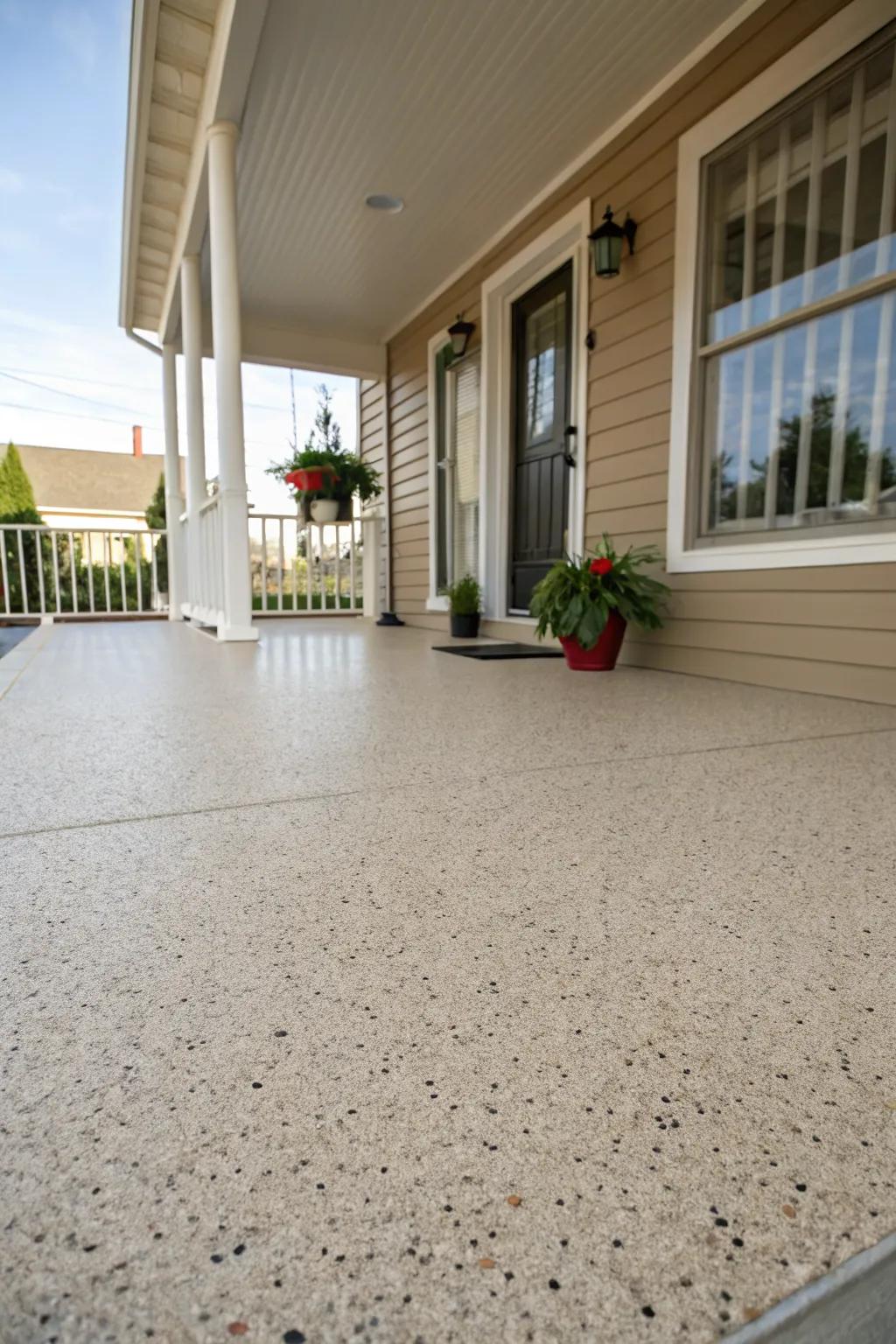 Speckled designs add subtle texture and dimension.