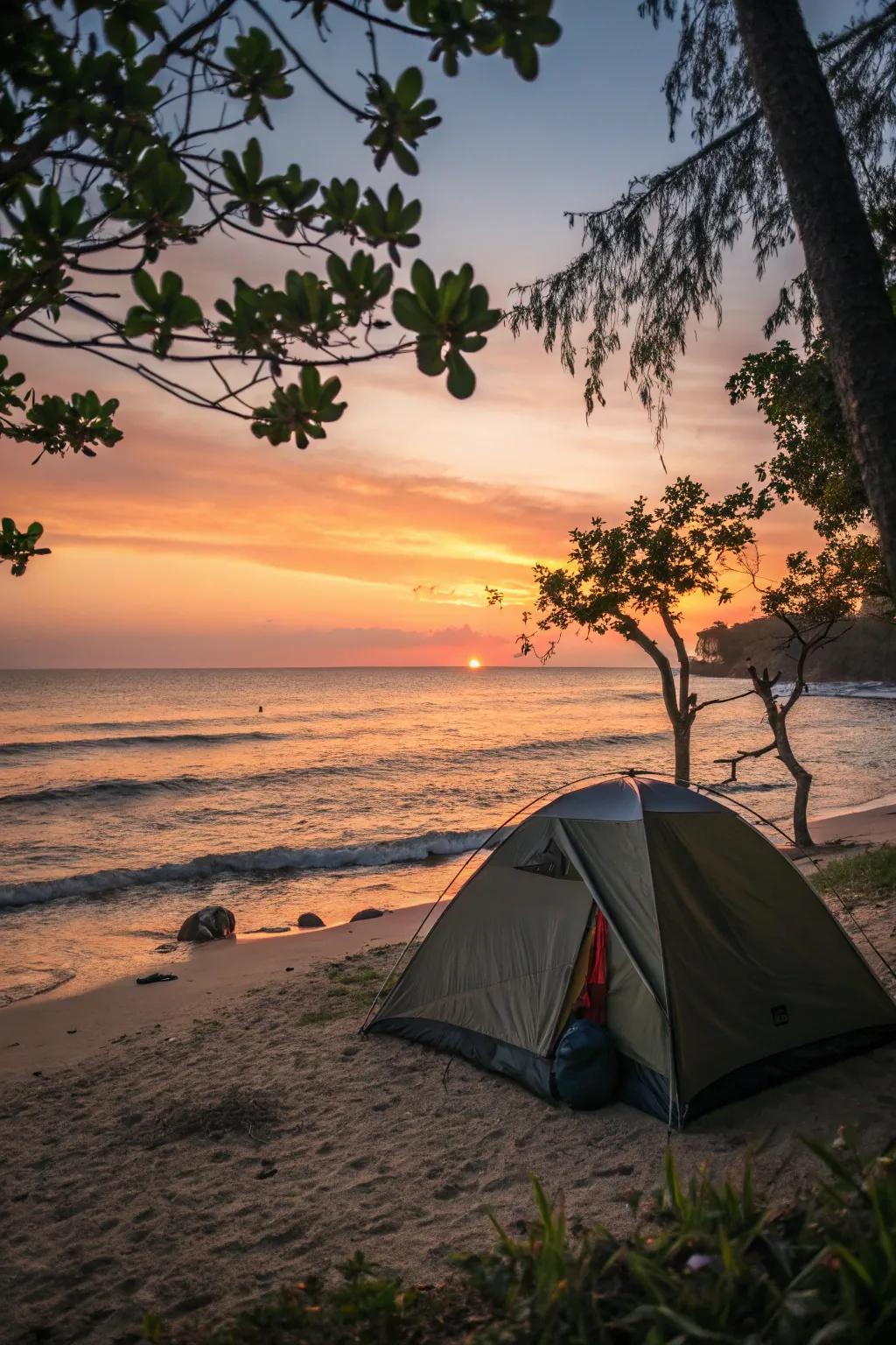 Choose unique natural settings for an unforgettable glamping experience.