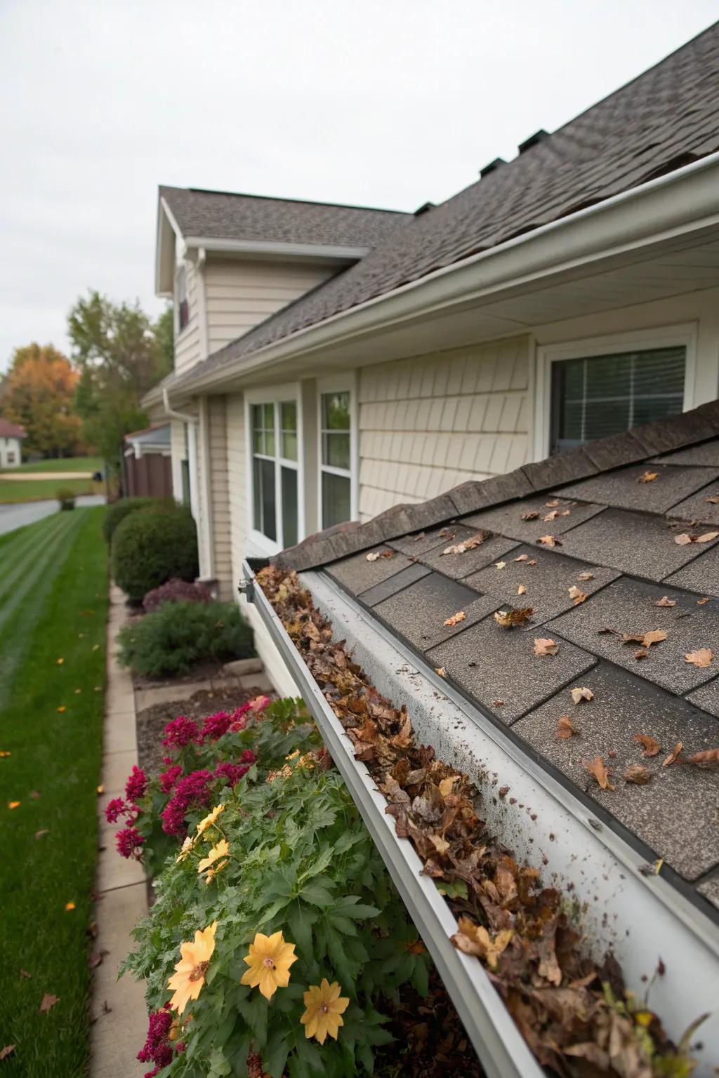 Gutter guards: Simplifying maintenance and ensuring efficient water flow.