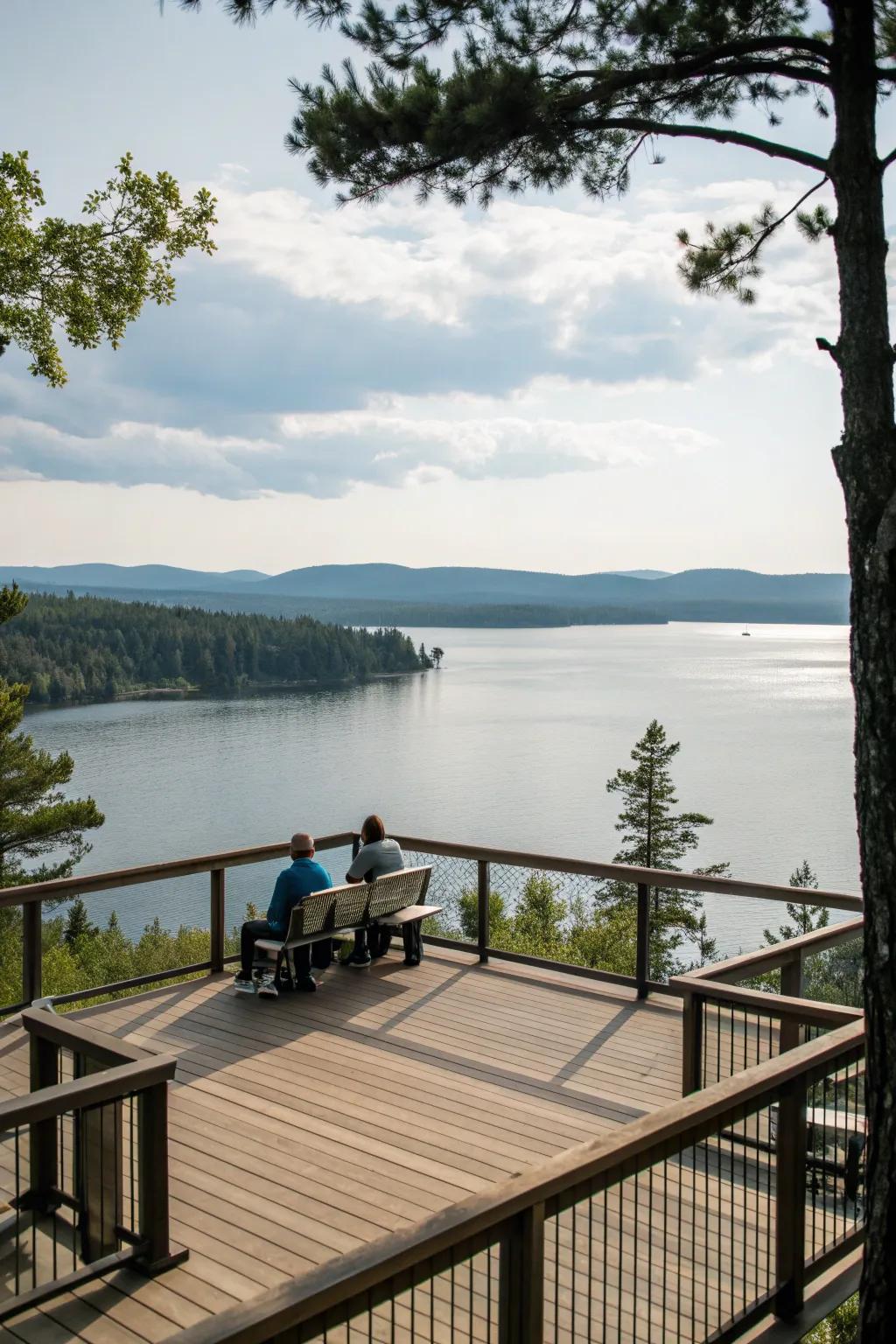 Open views ensure a seamless connection with nature.