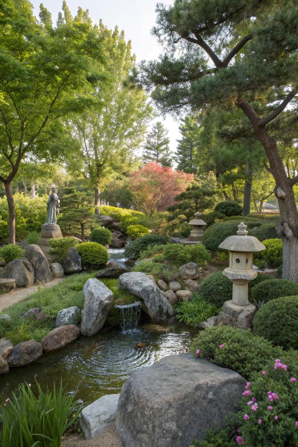 Ornamental features enhance your garden's visual appeal.