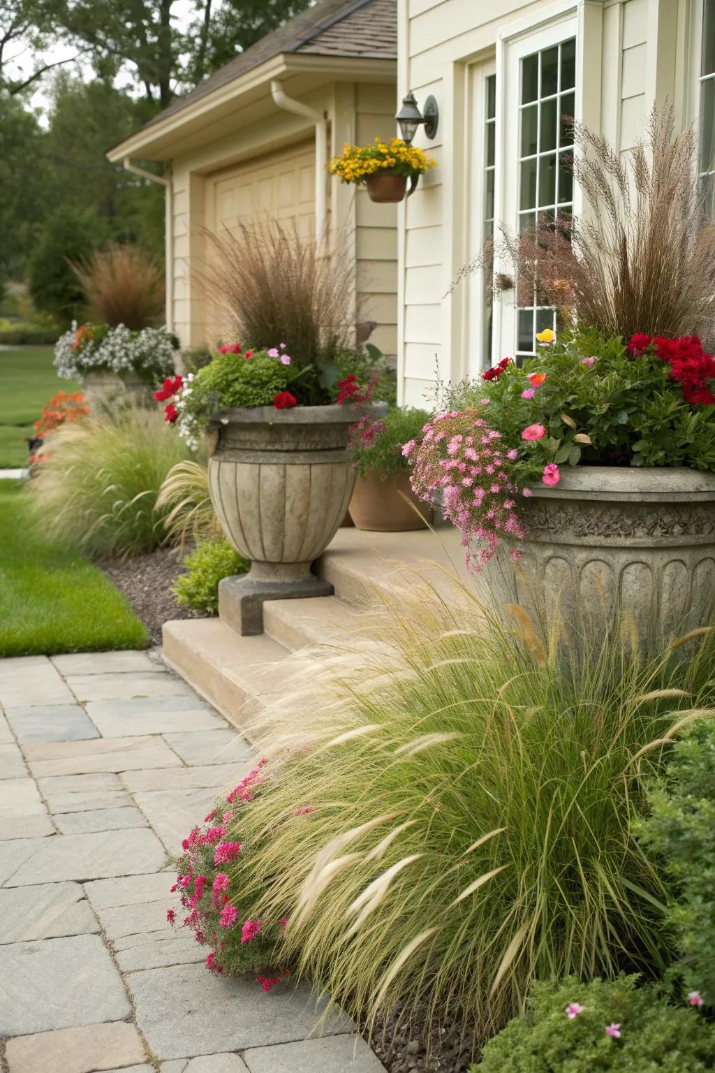 Decorative elements add charm and diversity to your landscape.