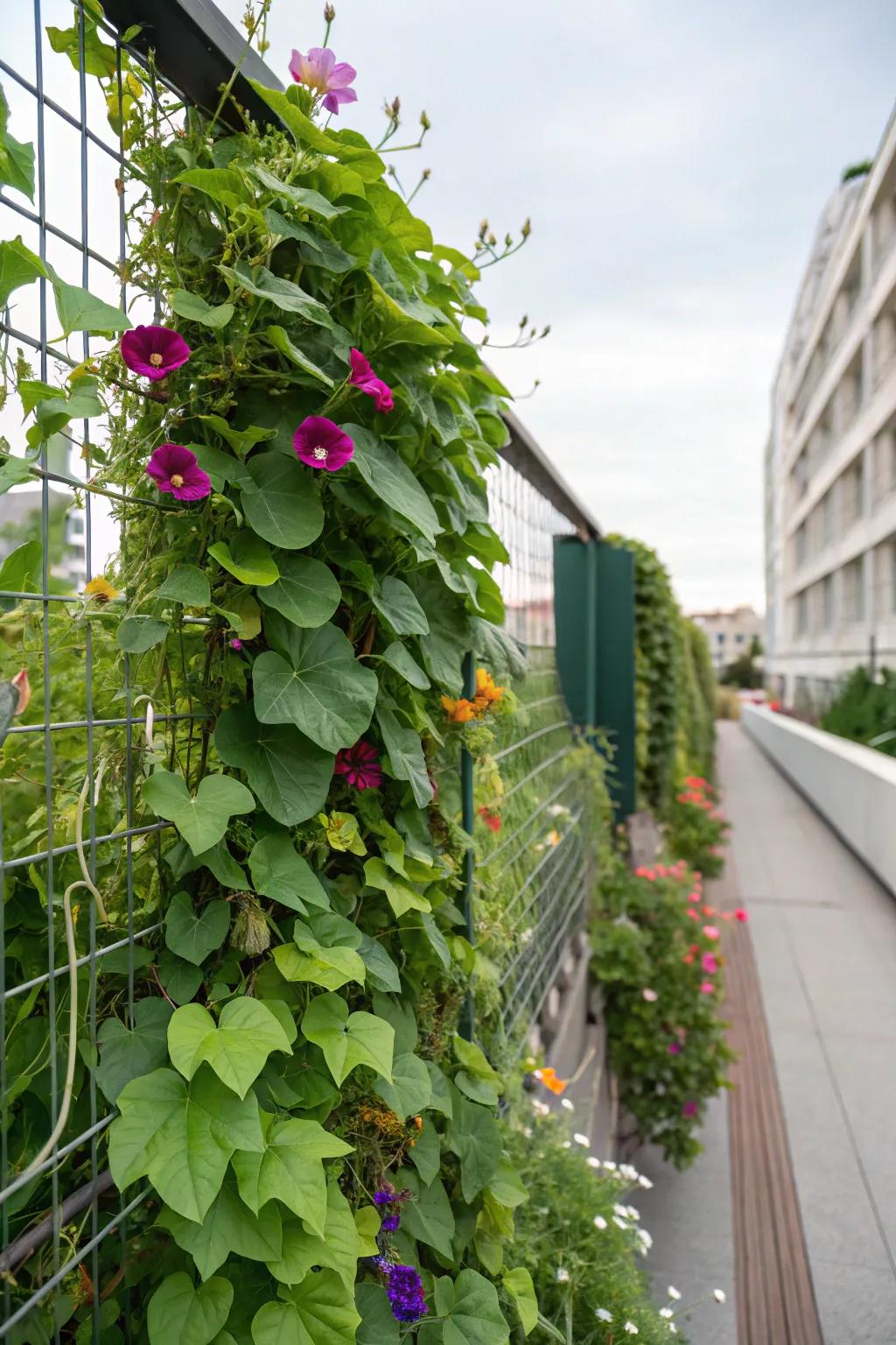 Bring your fence to life with a vertical garden.