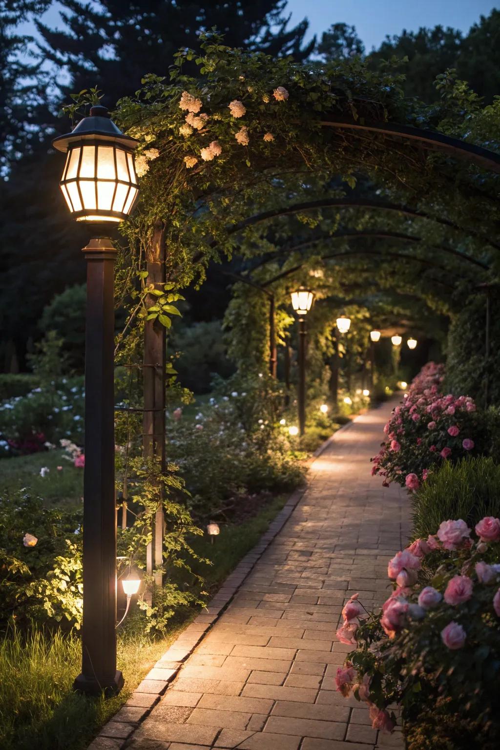 Light up your path for enchanting evenings