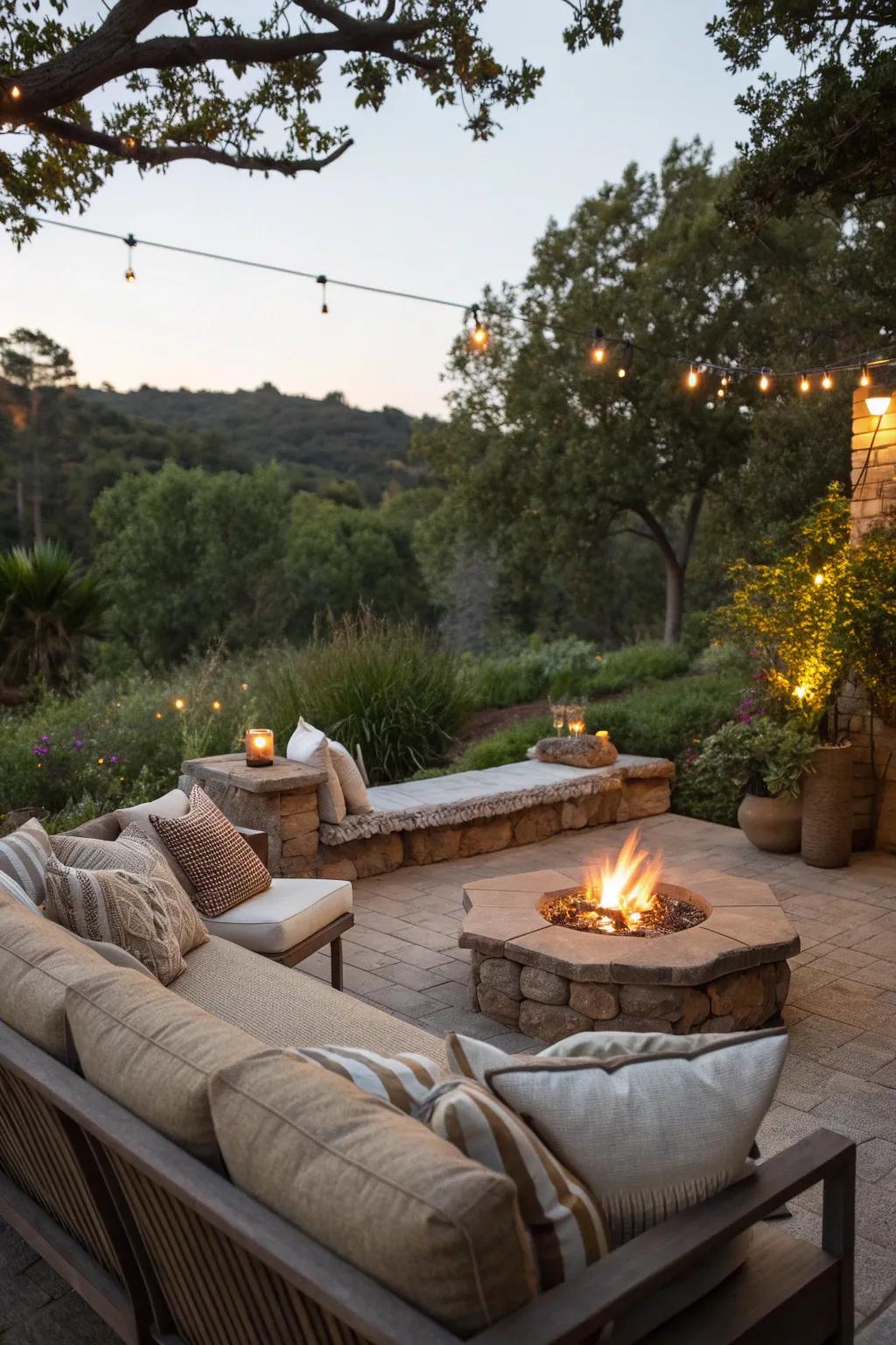 Relax in your own outdoor haven.