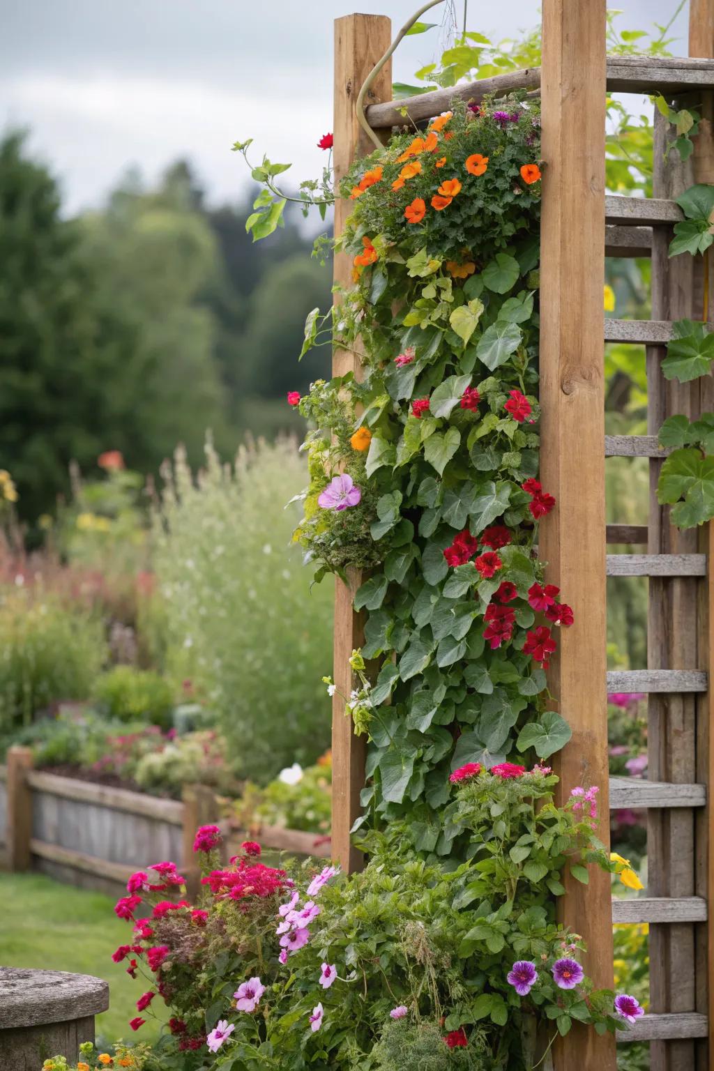 Vertical gardens turn walls into lush, green canvases.