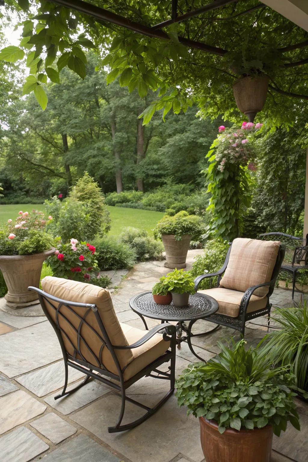 Enhance your outdoor space with greenery