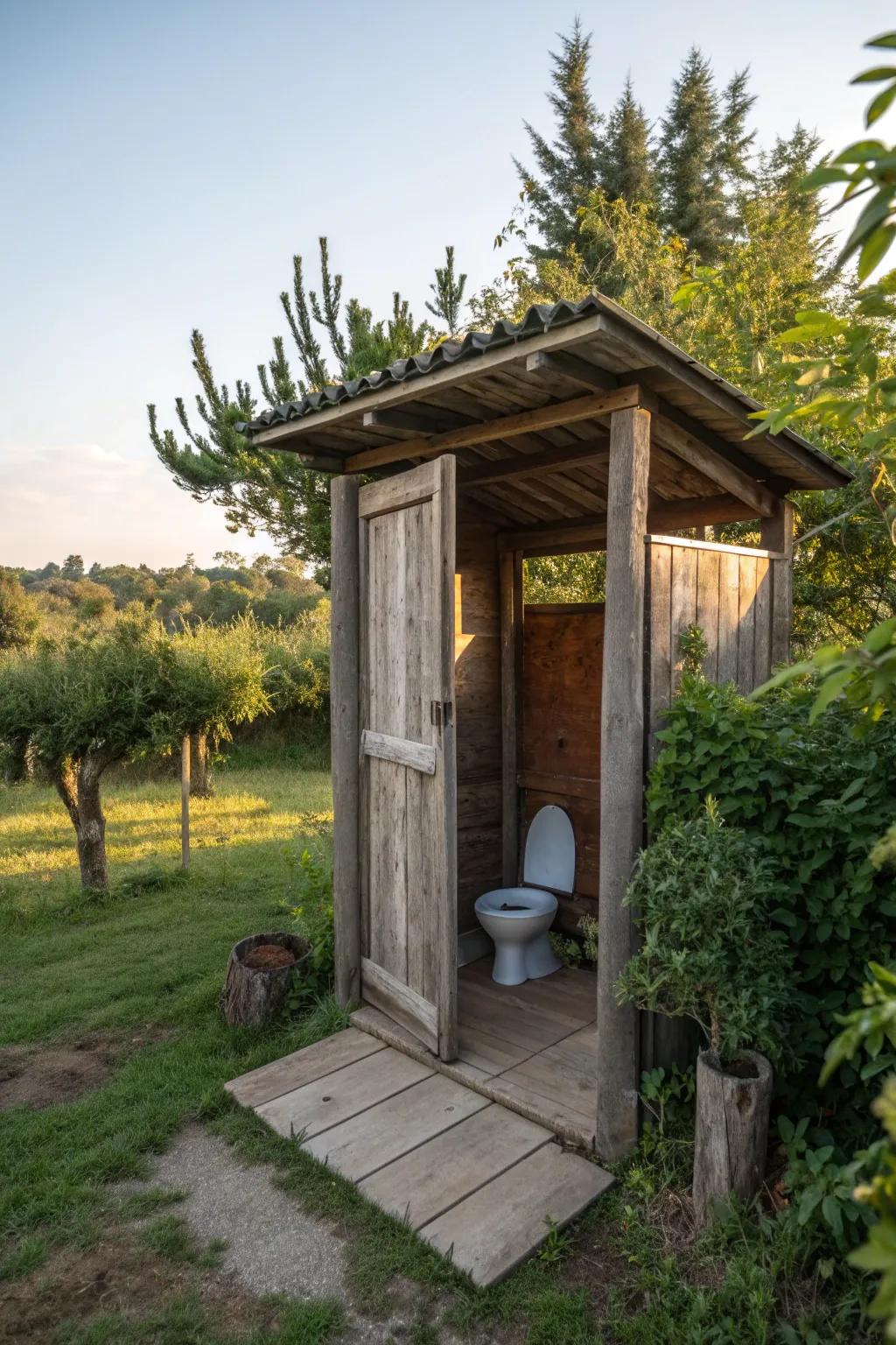 19 Creative Outdoor Toilet Ideas For Your Space