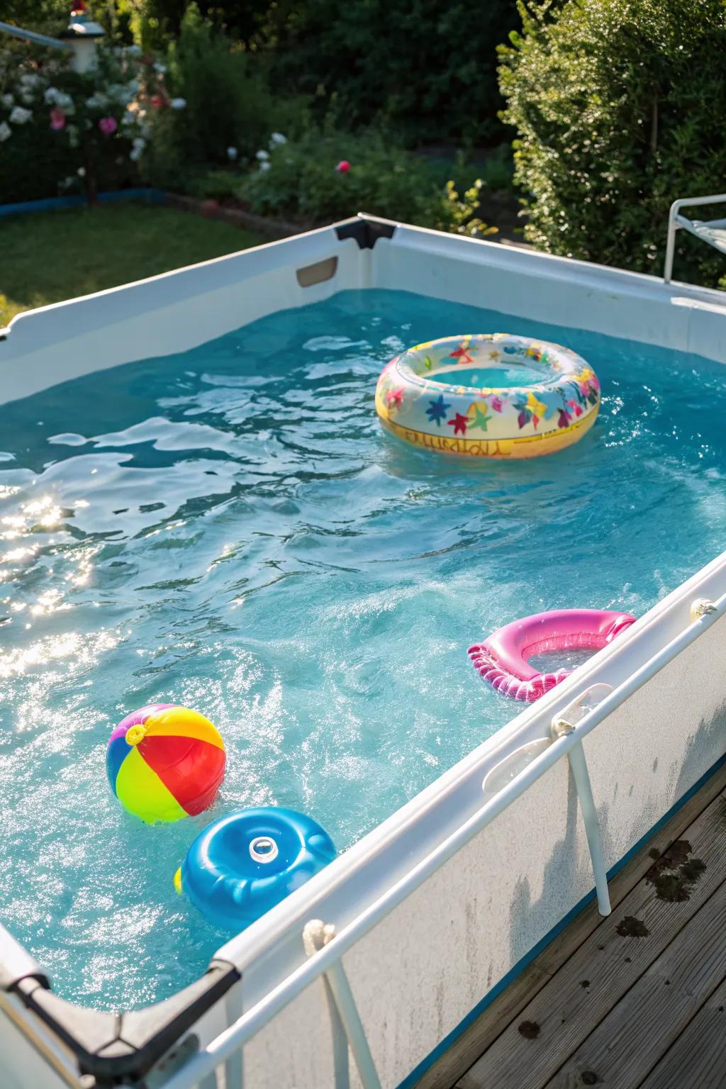 Make your pool family-friendly with thoughtful features.