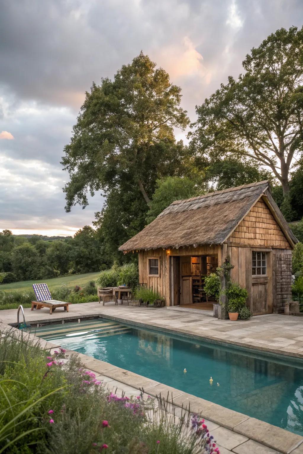Conveniently close to the pool for ultimate relaxation.